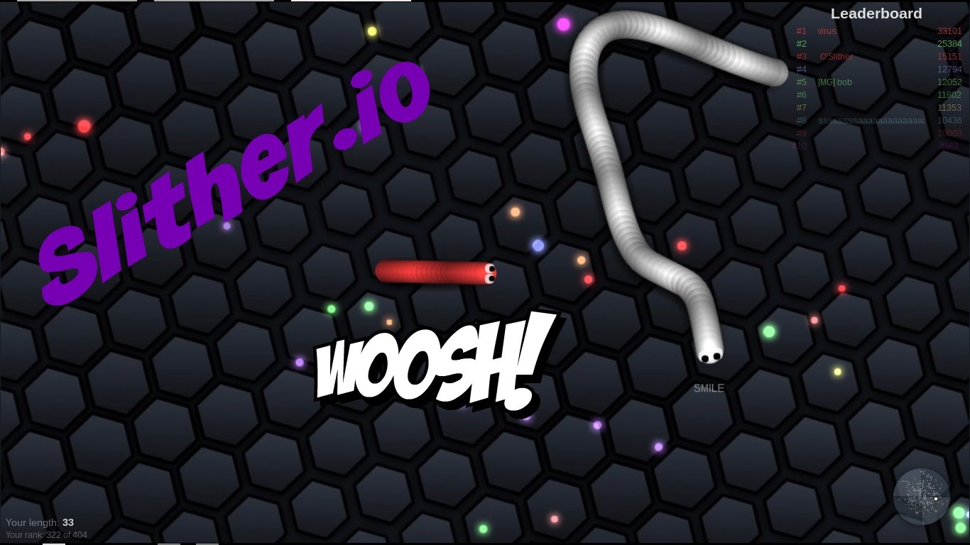 Eating Mass Slither Io Gameplay