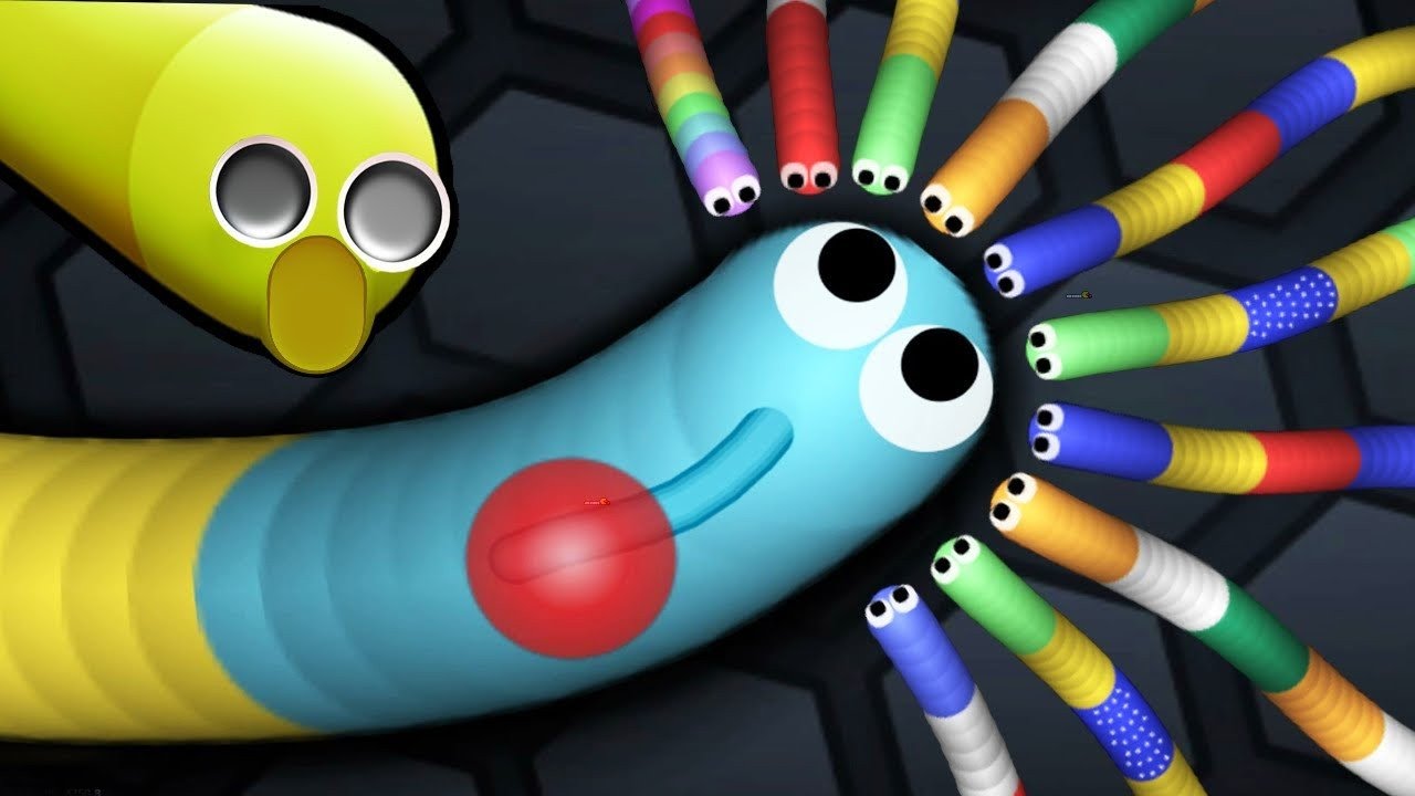 Slither.io-"Giant Snake Killer"Gameplay #19