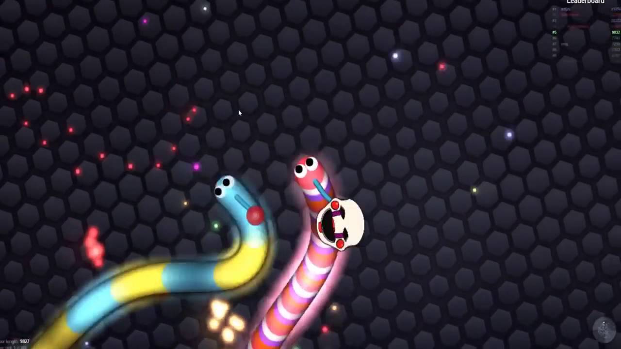 Slither io World Record New Slither io Skins Kill Biggest ...