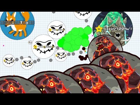 Agar Io Solo Vs Team Mobile Intense Battle Agario Best Moments