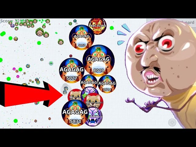 Agar Io Best Team Solo Take Over Moments Compilation Agario Mobile