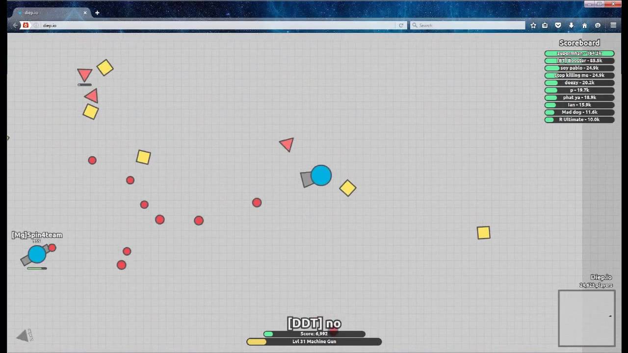 The Tank Is Boss!! | Diep.io Gameplay