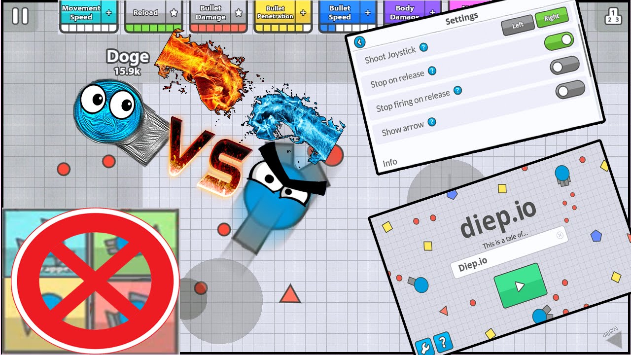 Diep.io Epic Mobile Fight + Diep.io Mobile Download Available Worldwide 