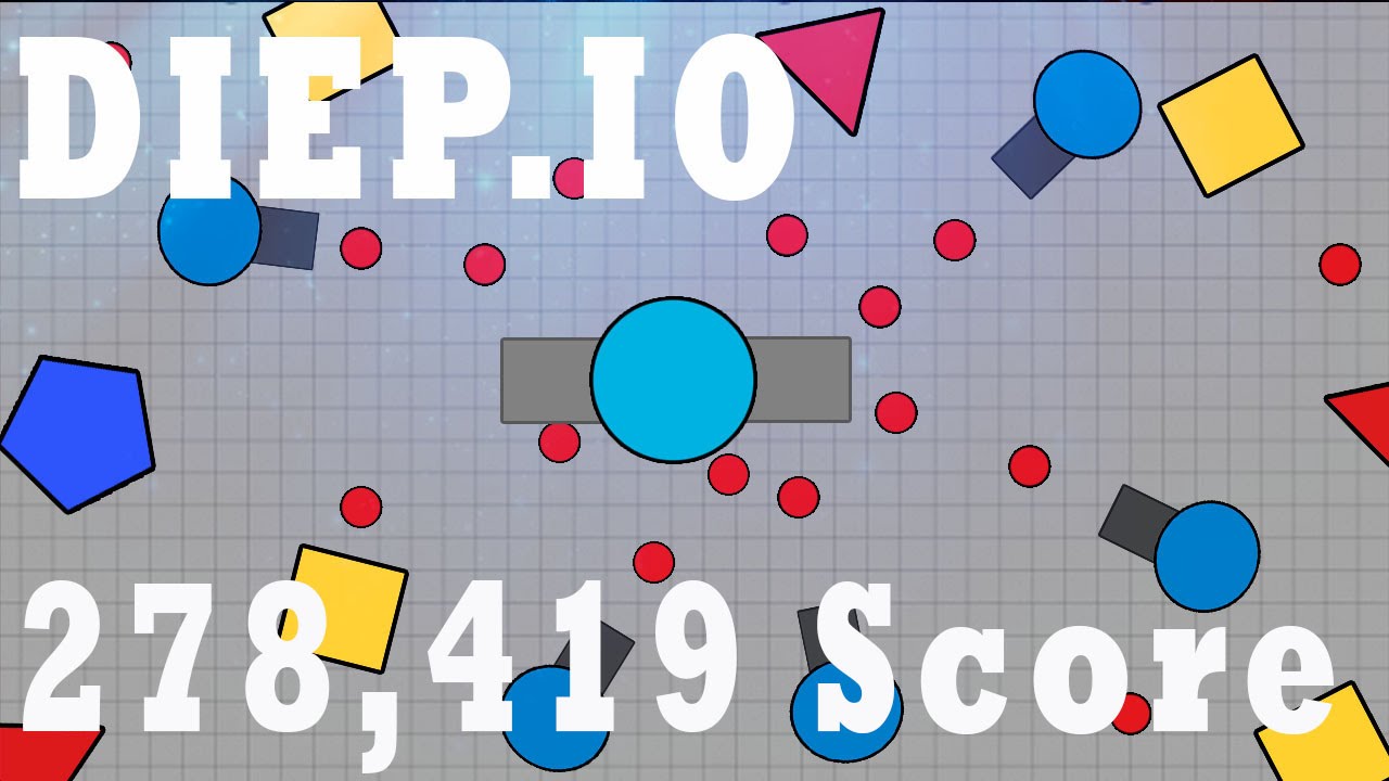 Diep.io Gameplay - 278,419 Score