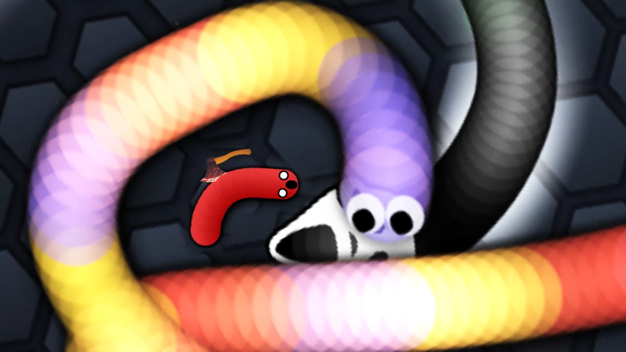 Slither.io Scary Ghost Invasion Don't Mess With Tiny Snake Slitherio ...