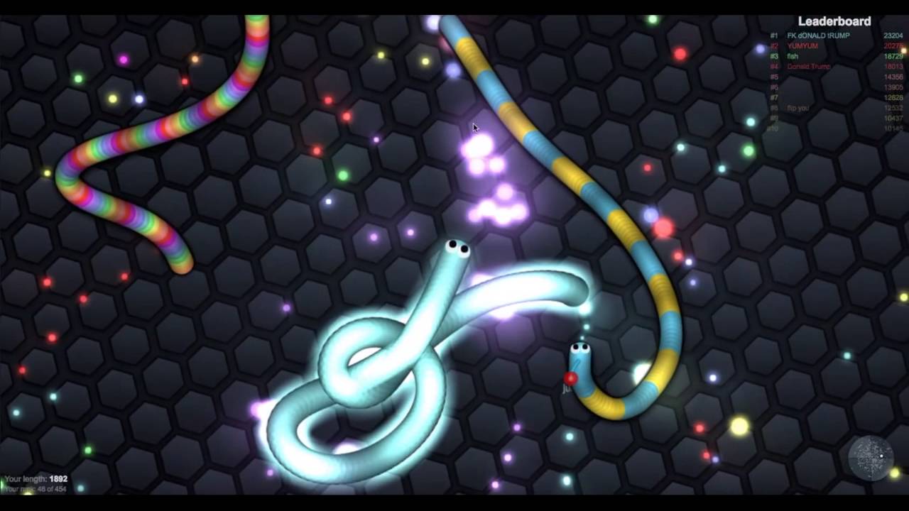 Slither io карта