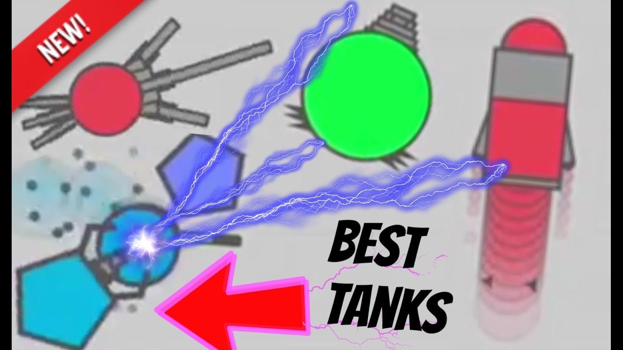 BEST DIEP.IO TANK IDEA EVER !!! (TOP 10 NEW FAN MADE TANKS #7)