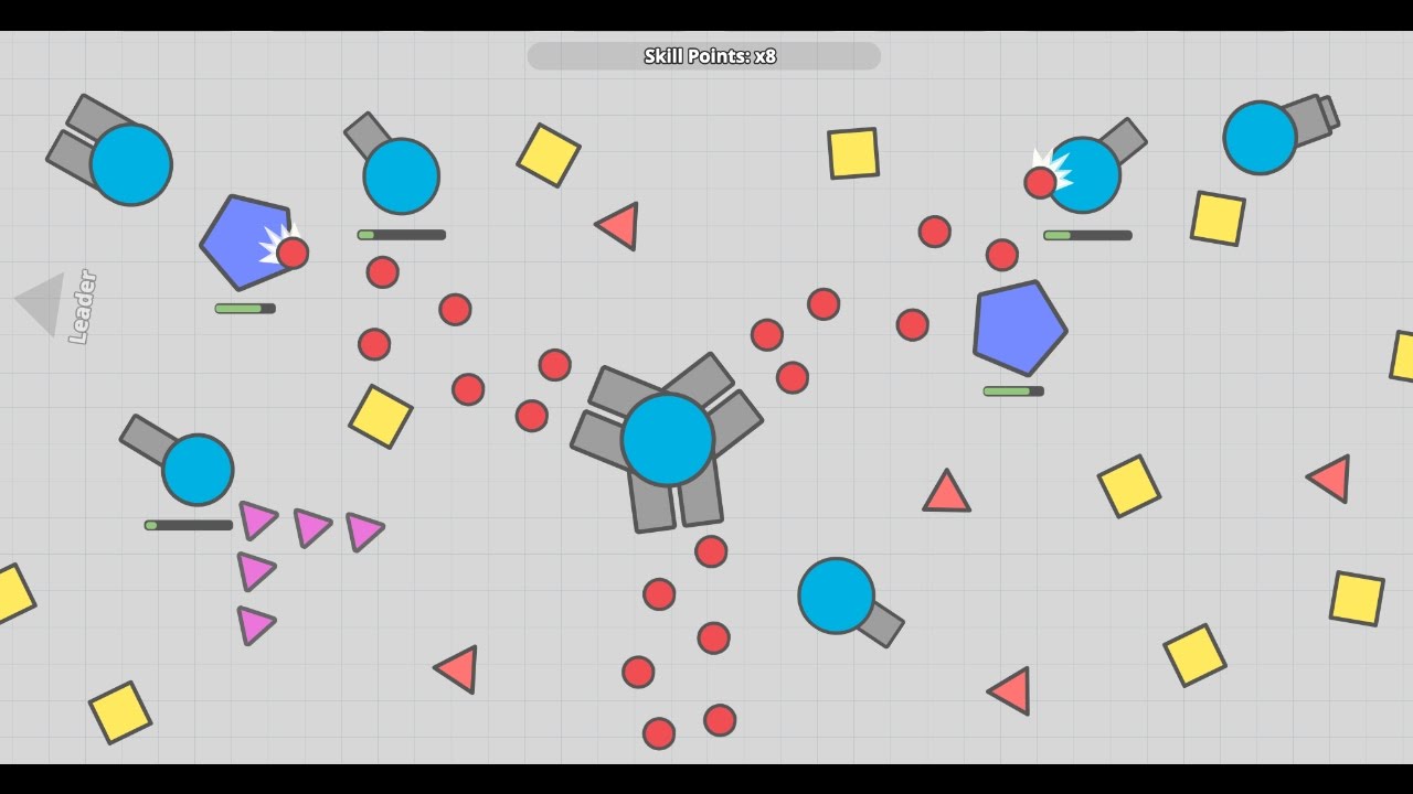 Diep.io - 2 Team DM Battle!