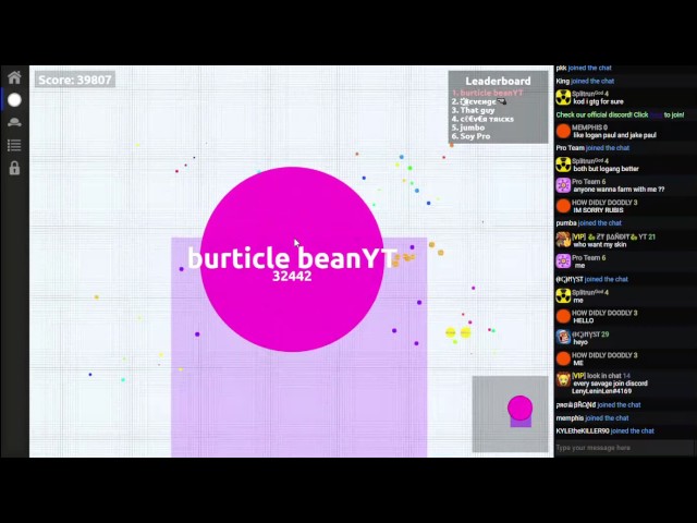 Agar.io Modded Gameplay (with Music)