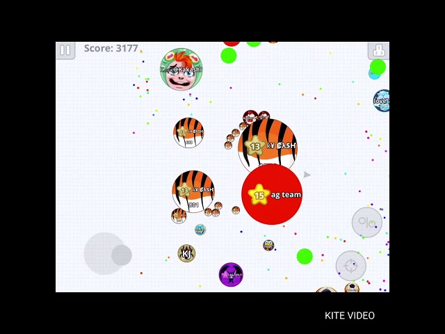 Agar Io Mobile Gameplay Team Destroyed And Gets A Team First Video