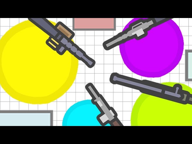 NEW AGAR.IO WITH GUNS! (NEW .IO GAME) (Gats.io Gameplay)